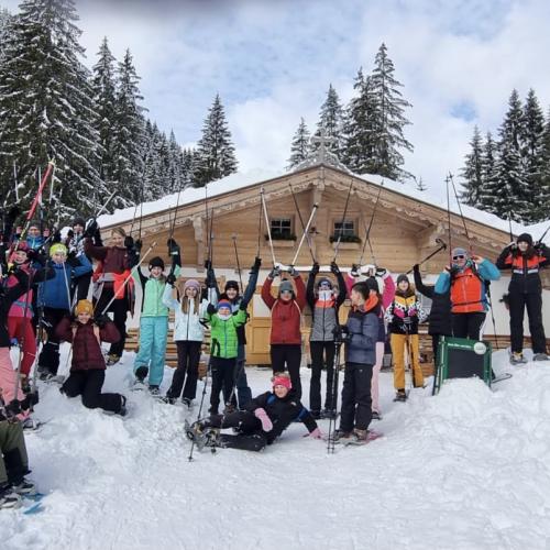 Gruppenfoto Wintersportwoche 2023 